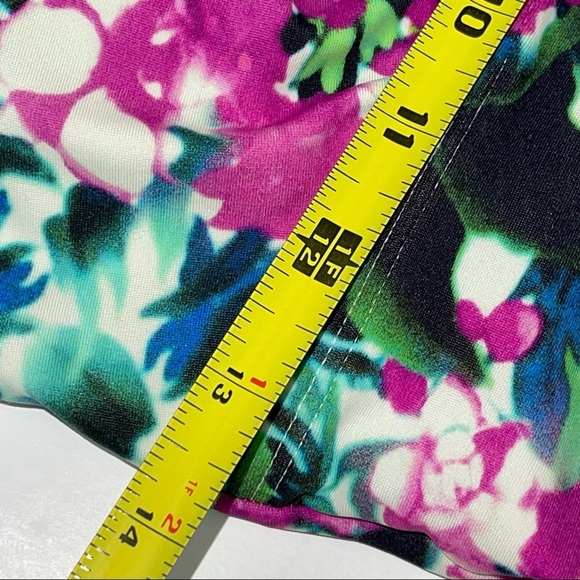 Athleta Halter Tankini Swim Top Tropical Floral S - Picture 12 of 14